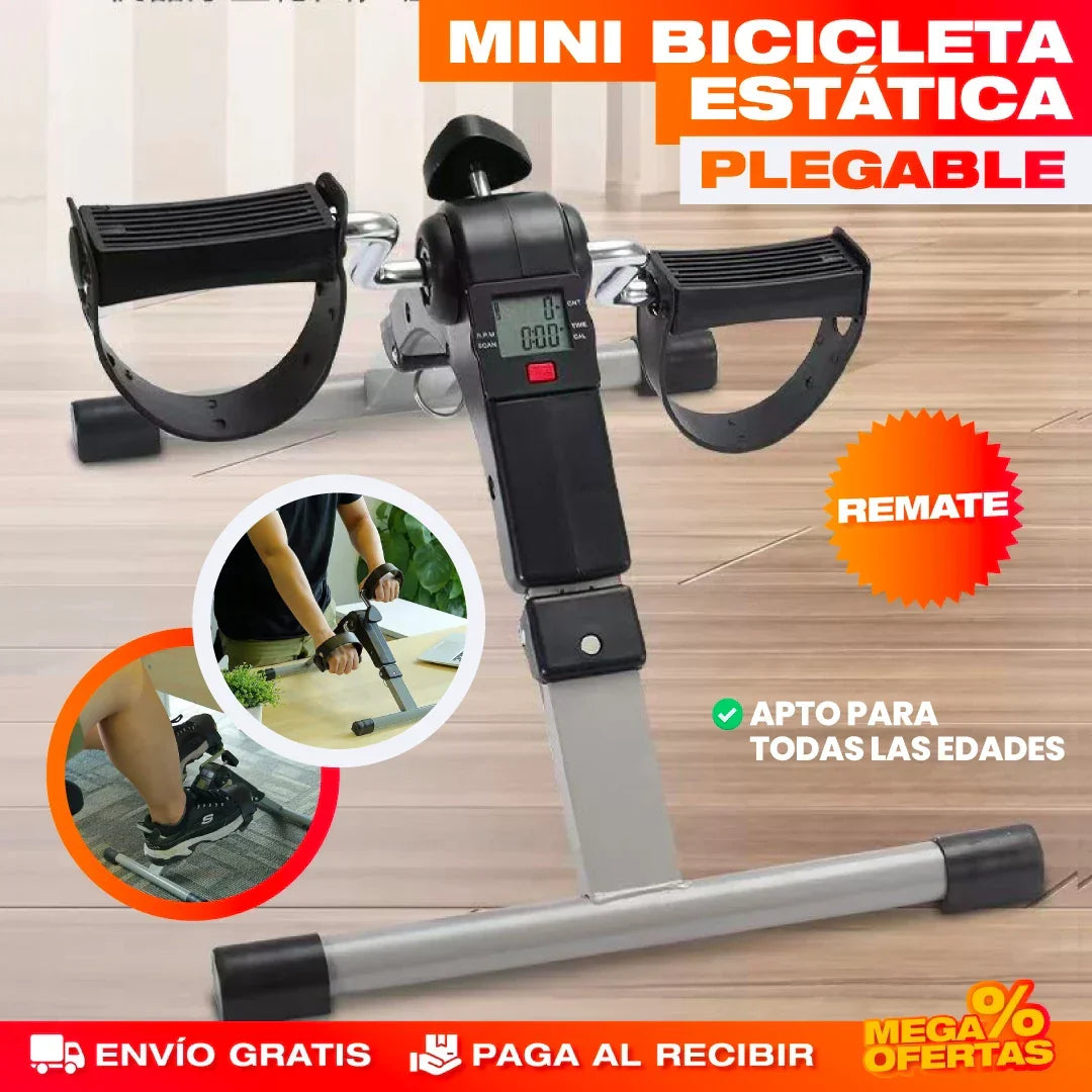 Mini Bicicleta Estática Plegable - Salud con comodidad