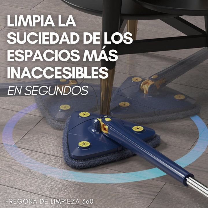 FREGONA TRIANGULAR 360º + 10 RECAMBIOS GRATIS - SOLO HOY